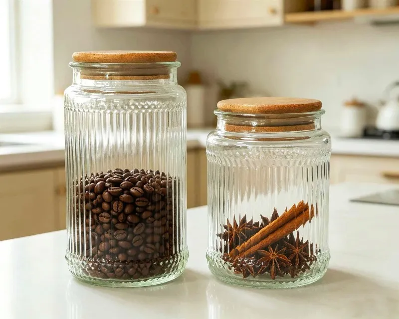 Glass Jar with lid 2 Glass Jar with lid 2